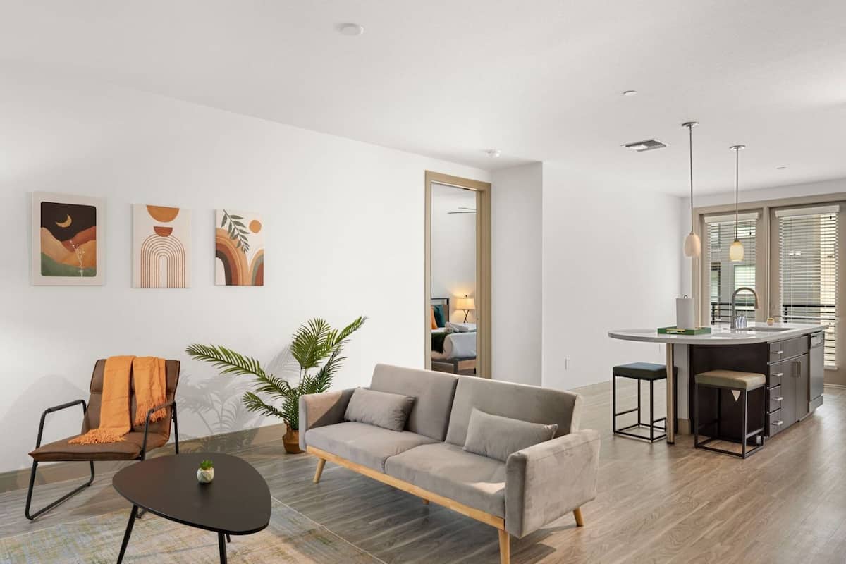 Apartment, 2 Bedrooms | Living area | 42-inch TV with digital channels