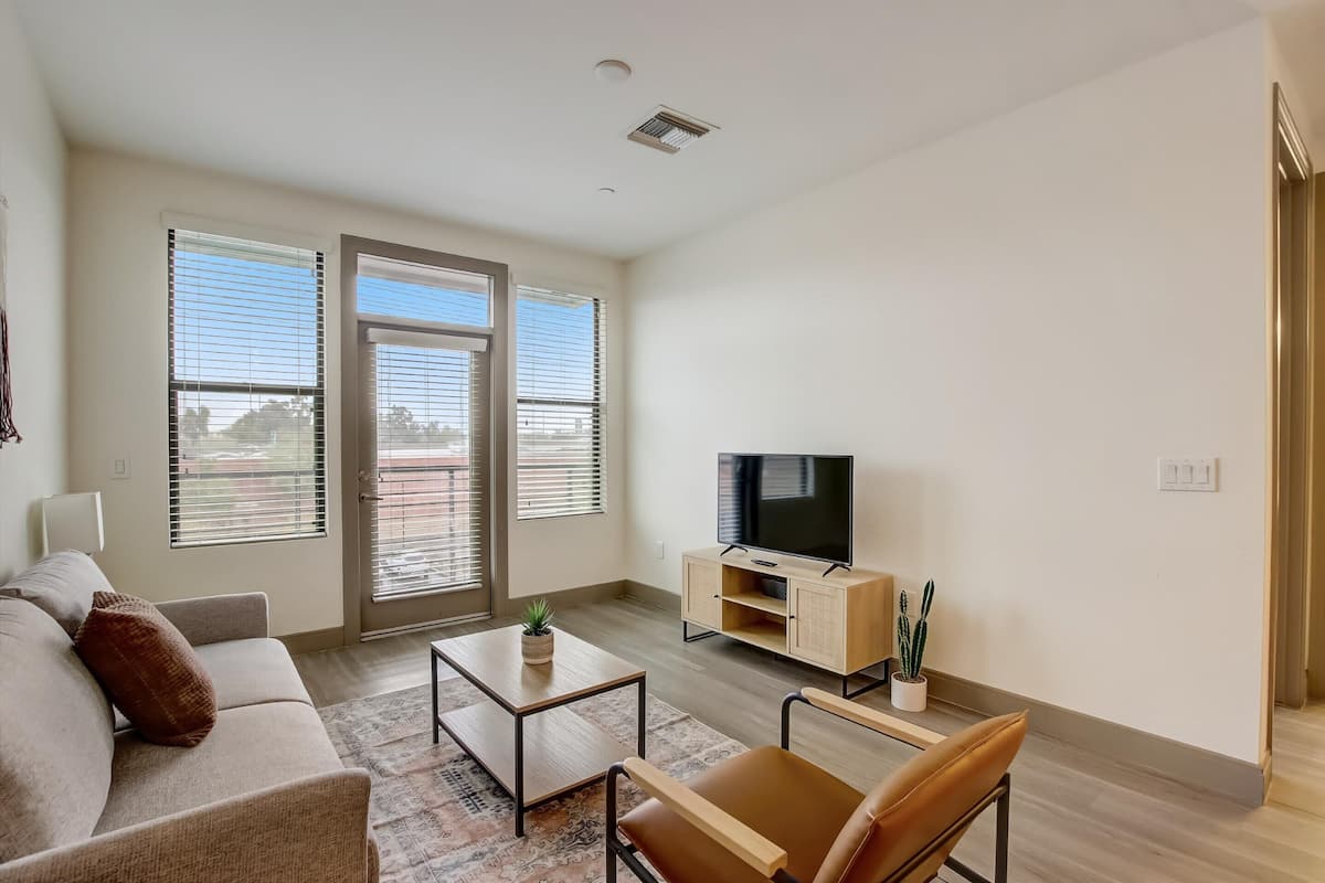 Apartment, 1 Bedroom, Non Smoking | Living area | 42-inch TV with digital channels