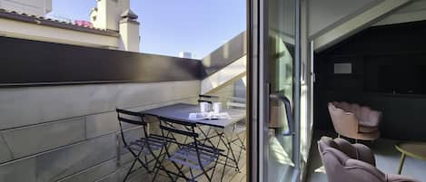 Design appartement | Terras