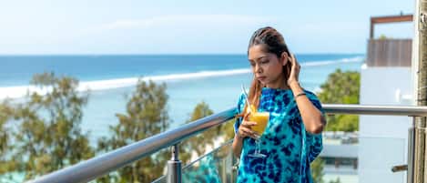 Vista a la playa o al mar