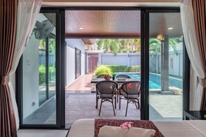 Luxury Villa | View from room - Private pool 3BDR villa beach at 200m (Pattaya)