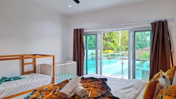 Family Villa | 3 bedrooms, premium bedding, individually decorated