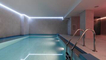 Sauna, body treatments, sports massages, facials, 1 treatment room