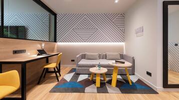 Superior Suite | Premium bedding, down comforters, minibar, in-room safe