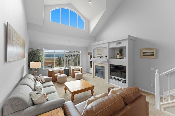 تلفزيون ذكي، مدفأة، مشغل دي في دي، كُتُب