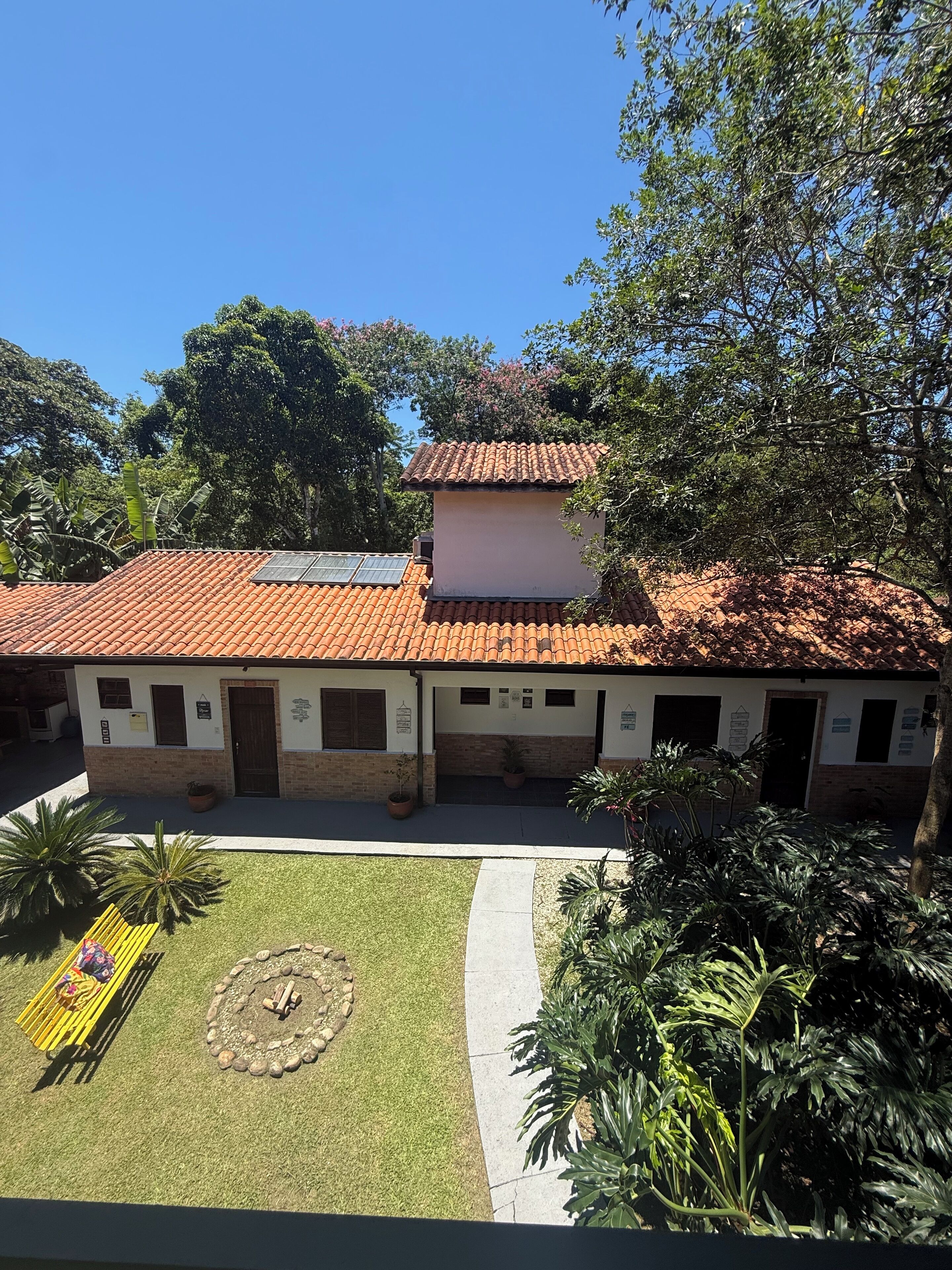 Fachada da propriedade