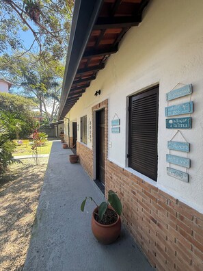 Fassade der Unterkunft