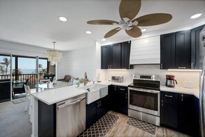 Condo, 2 Bedrooms | Private kitchen | Fridge, oven, toaster