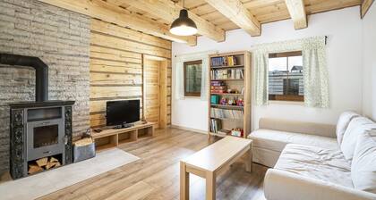 Large apartment in Chalet with pool, mountain view and garden