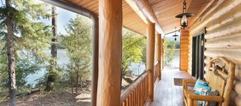 The Boat Motel on Ashley Lake- Where the mountains meet the water.