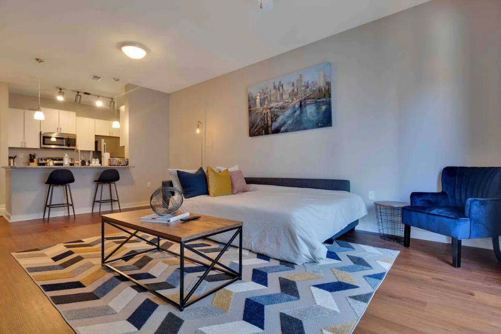 1 多间卧室、办公桌、熨斗/熨衣板、免费 WiFi