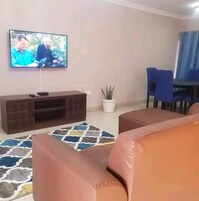 32-inch LED TV with cable channels, TV, DVD player