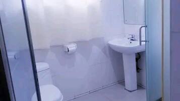 Free toiletries, hair dryer, bathrobes, slippers