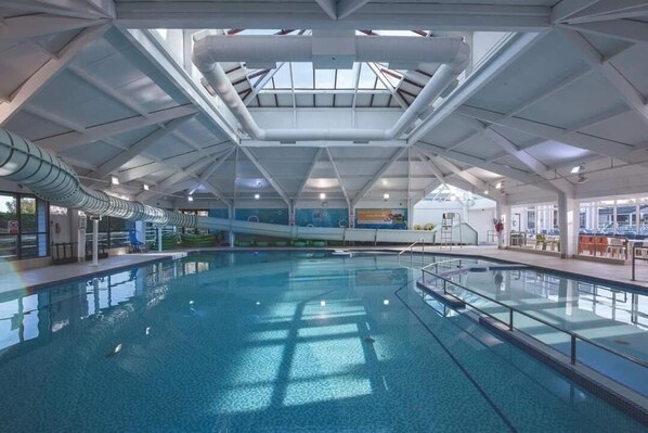 Indoor pool, outdoor pool