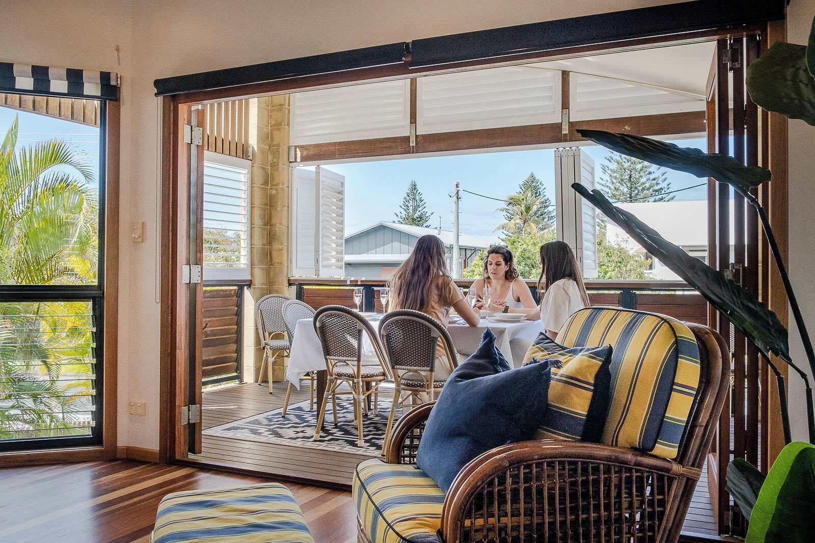 Outdoor dining