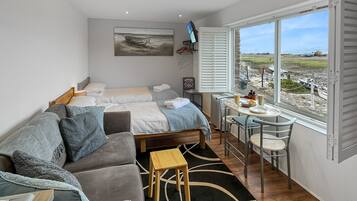 1 dormitorio, Internet, ropa de cama