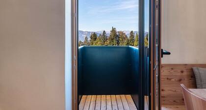 Ferienwohnung Hof im Thal Apt Linde mit Bergblick, Balkon und WLAN