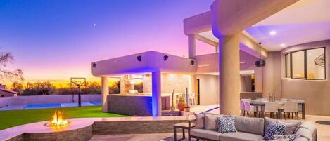 Opções para refeição ao ar livre