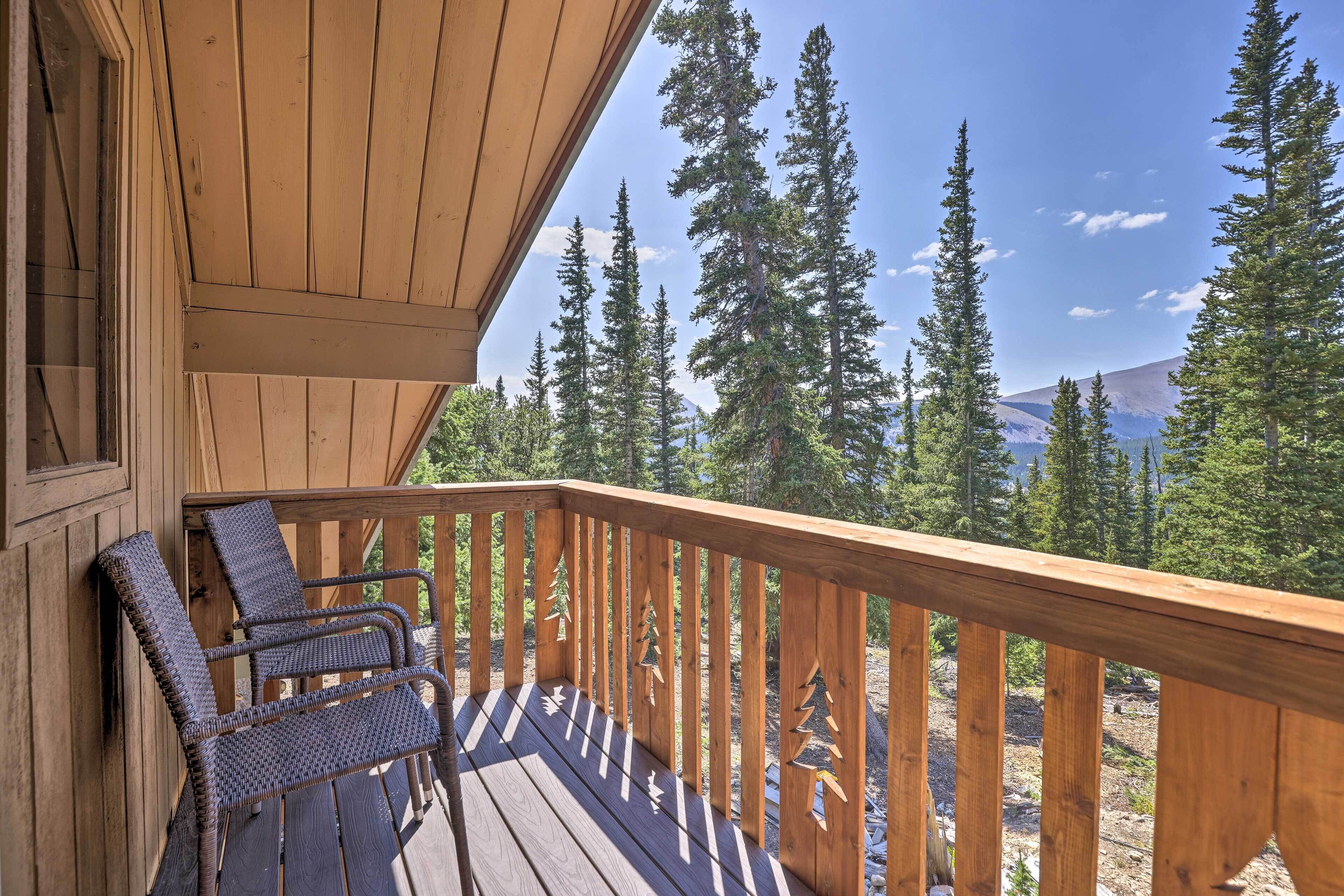High-Altitude Fairplay Cabin w/ Deck + Views!