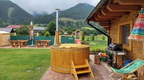 Restauration en plein air