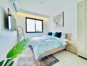 1 Schlafzimmer, Schreibtisch, Bügeleisen/Bügelbrett, WLAN