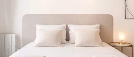 2 bedrooms, iron/ironing board, travel crib, WiFi