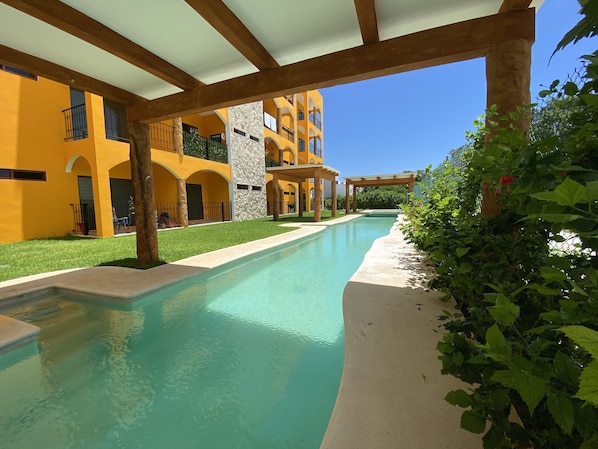 Alberca al aire libre