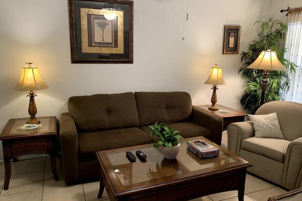 Área de sala de estar