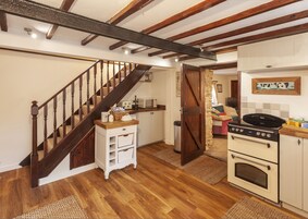 Fridge, dishwasher, electric kettle, toaster