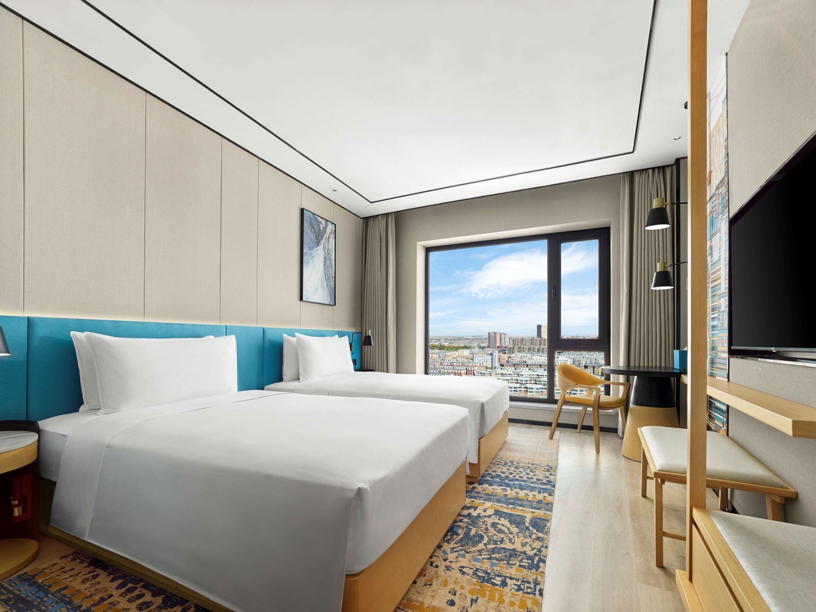 Premium bedding, down duvets, minibar, in-room safe