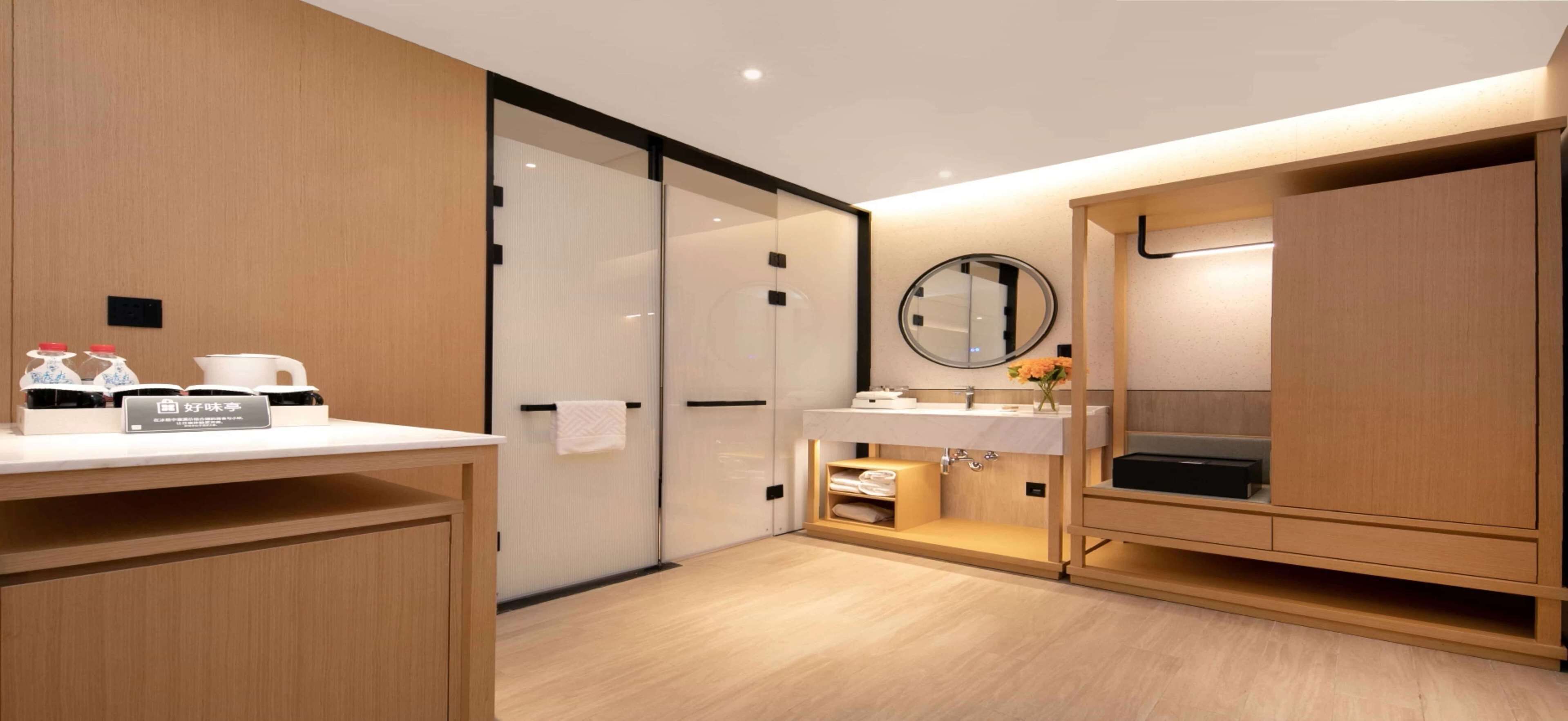 Ducha, cabezal de ducha tipo lluvia, artículos de tocador gratuitos