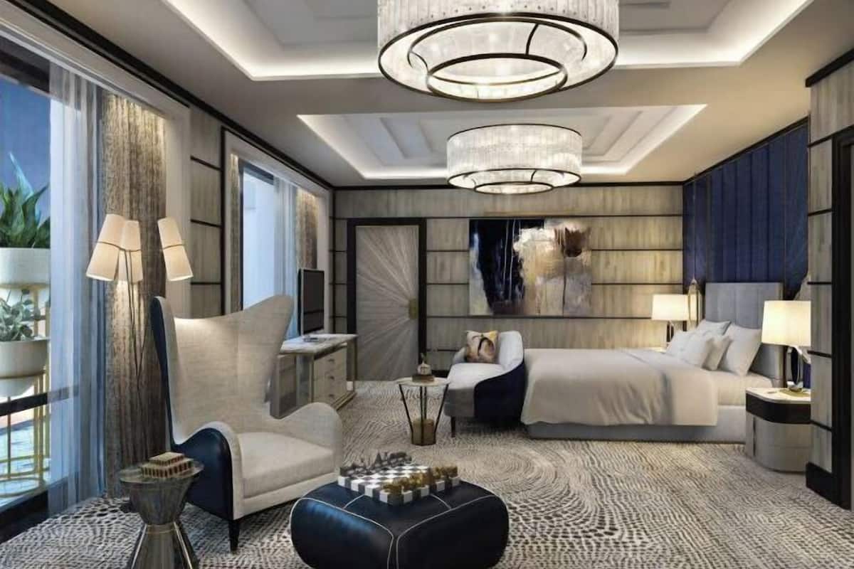 1 bedroom, premium bedding, memory-foam beds, minibar