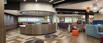 Mostrador para check-in y check-out