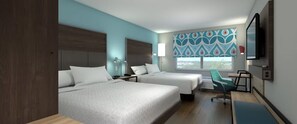 Pillow-top beds, desk, laptop workspace, blackout curtains - Tru By Hilton Wilson (Wilson)