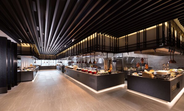 Colazione a buffet, servita tutte le mattine (65000 KRW a persona) 