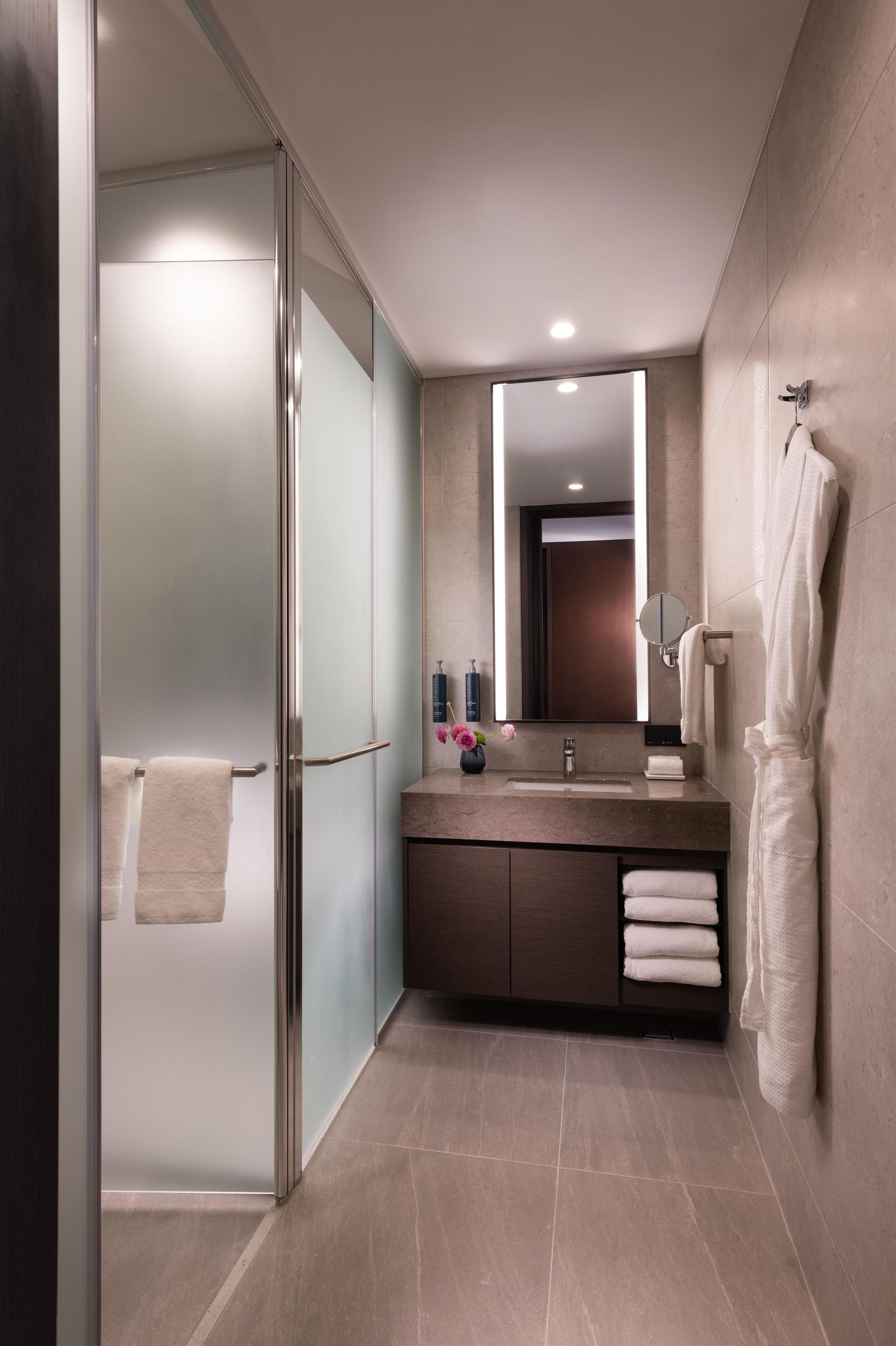 Bathroom shower
