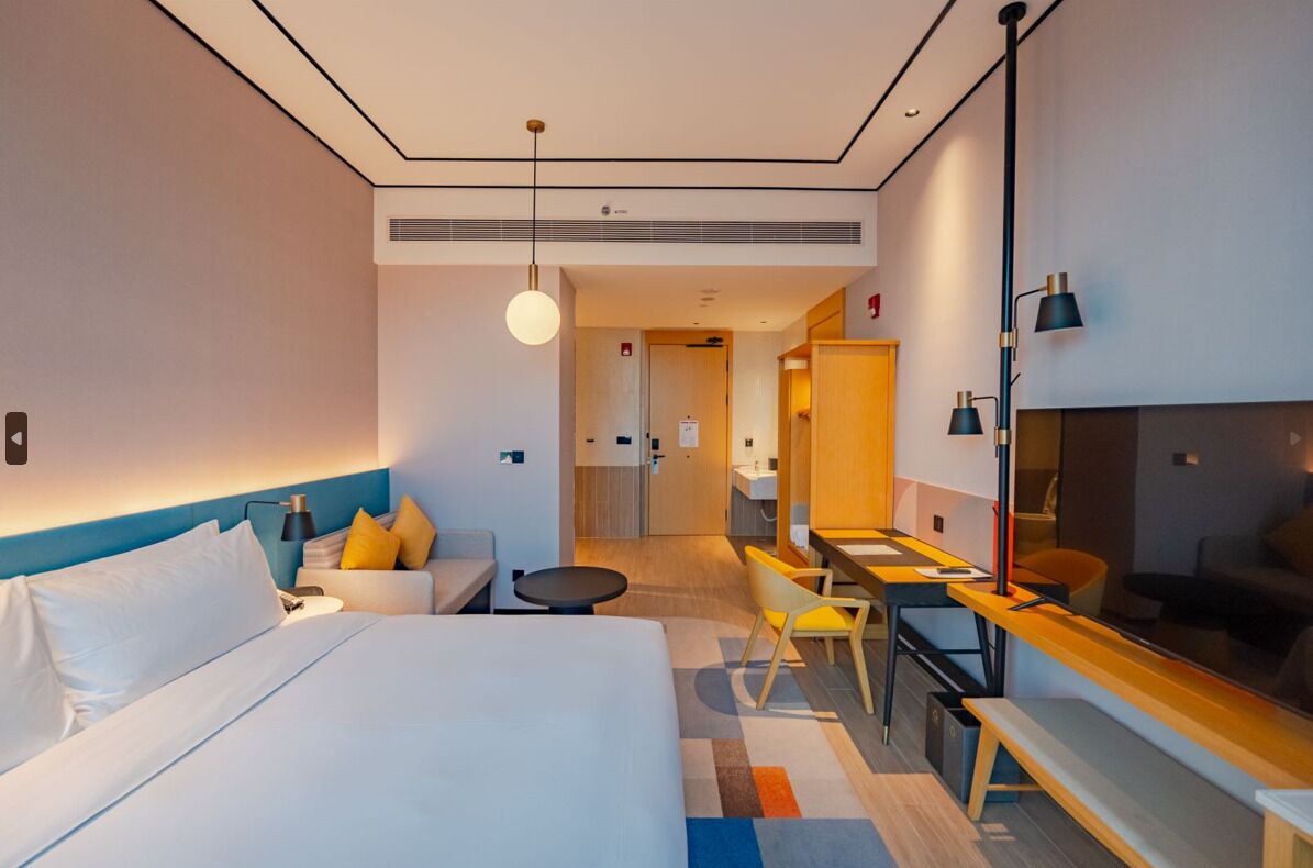 Business-Zimmer, 1 King-Bett, barrierefrei | Ausblick vom Zimmer