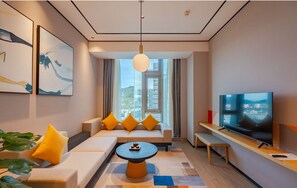 Business Suite, 1 King Bed | View from room - Hilton Garden Inn Shenzhen Airport (Shenzhen)