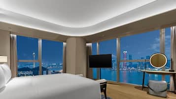 ห้องดีลักซ์สวีท, เตียงคิงไซส์ 1 เตียง | เครื่องนอนระดับพรีเมียม, ผ้านวมขนเป็ด, ตู้นิรภัยในห้องพัก