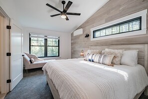 4 bedrooms, iron/ironing board, travel cot, WiFi