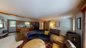 Living area - Mountain Escape (Waterfront on Lower Wilson Pond!) (Greenville)