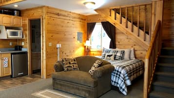 Cabane, salle de bains privée, vue fleuve (Riverside Cabins) | 1 chambre