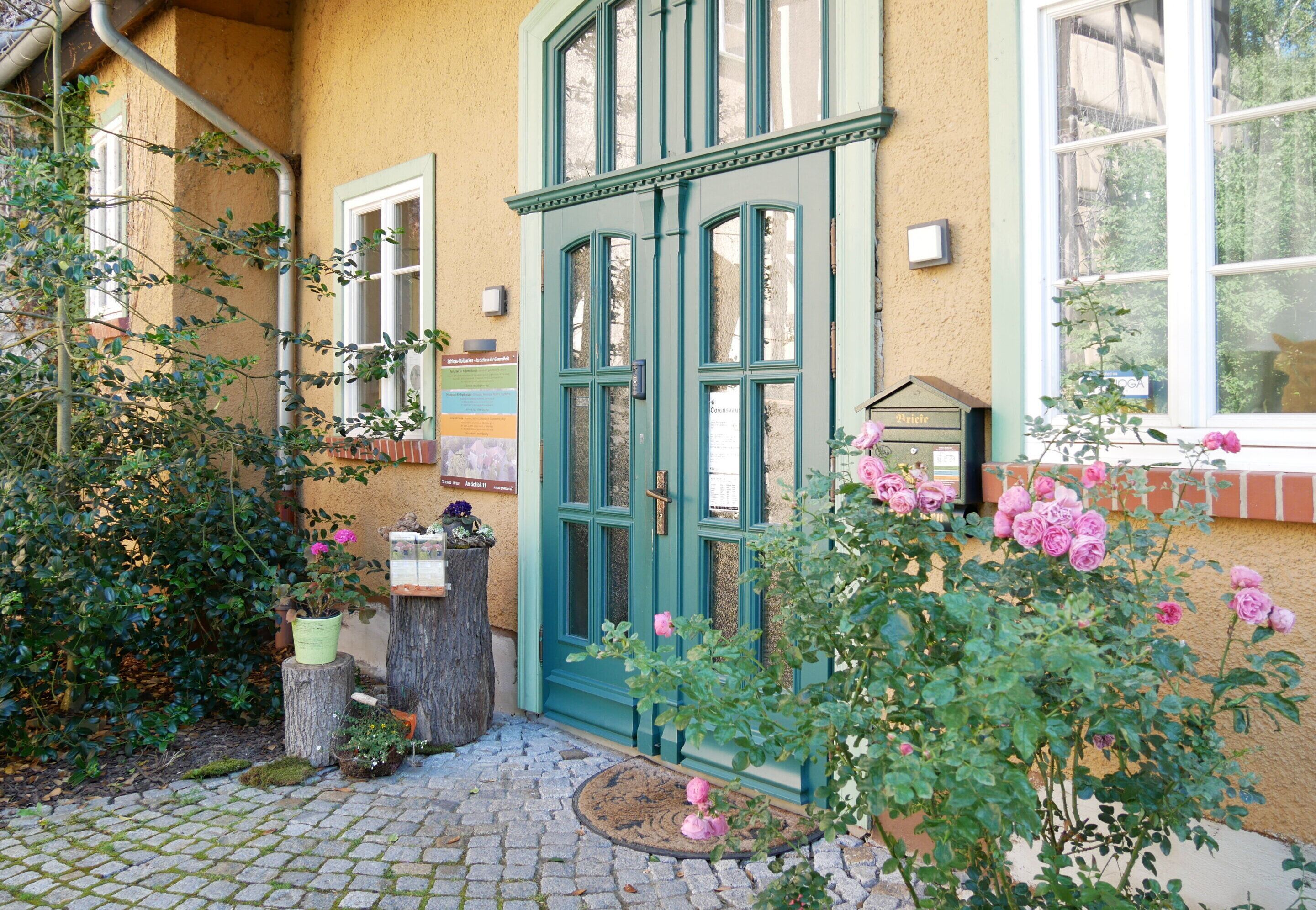 Entrée de l’hébergement