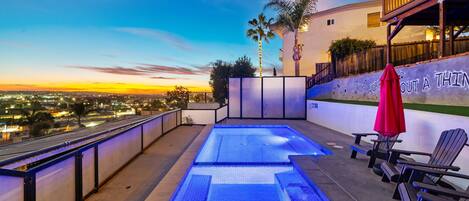 Indoor pool, outdoor pool