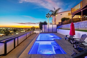 Indoor pool, outdoor pool
