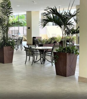 Sitzecke in der Lobby