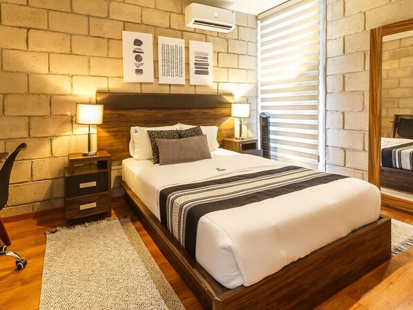 2 عدّة غرف نوم ومكتب ومكواة/لوح كي وواي فاي مجانًا