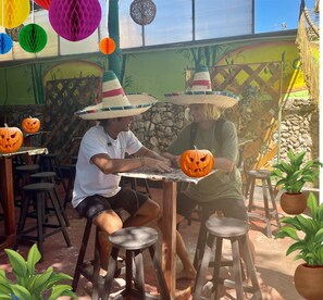 Outdoor dining - Habitaciónloch (Campeche)