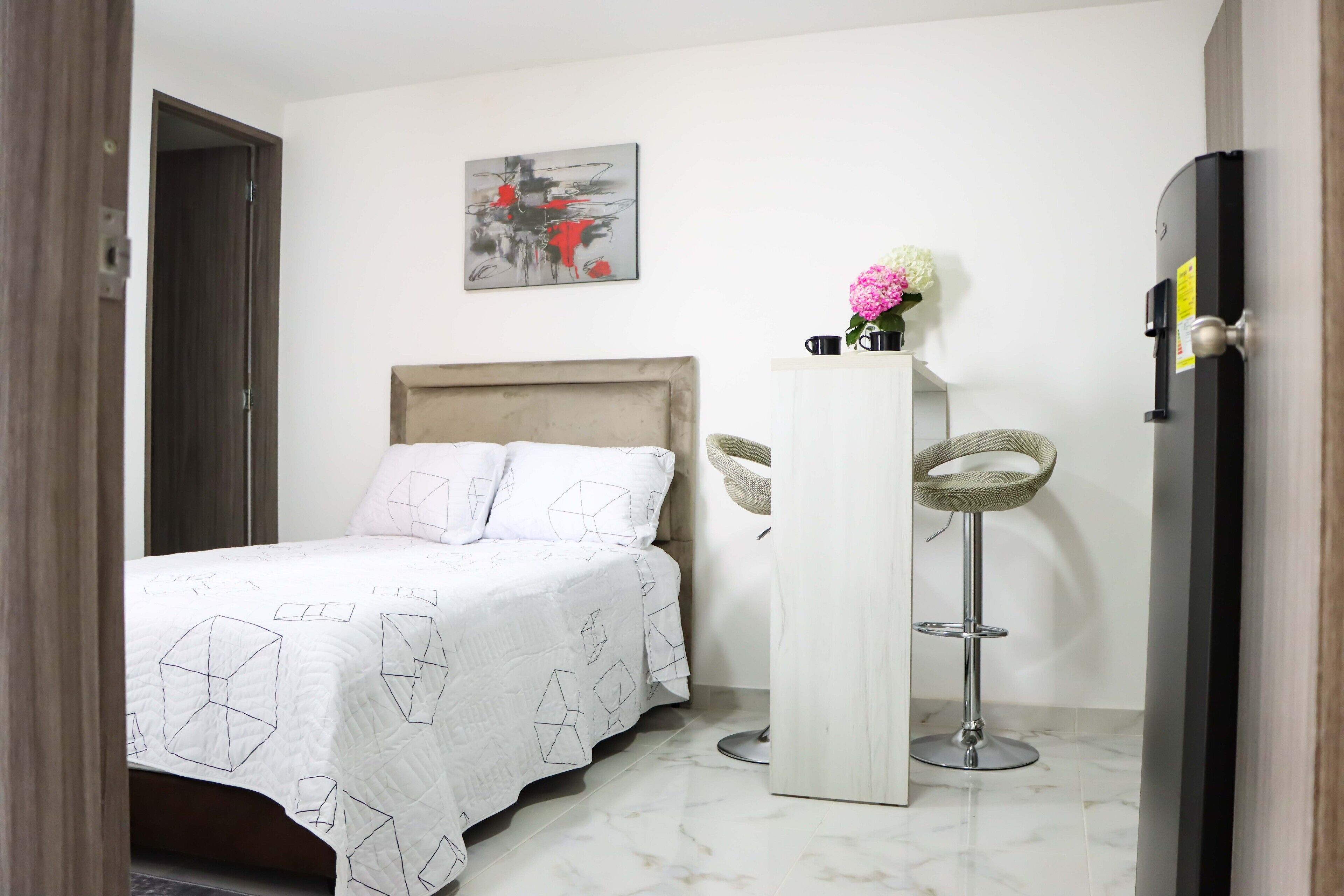 1 Schlafzimmer, Bügeleisen/Bügelbrett, kostenloses WLAN, Bettwäsche