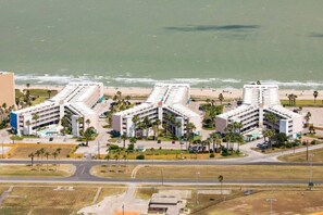 Exterior - Breezy Beach Front Retreat With Ocean Views - 2206 (Corpus Christi)